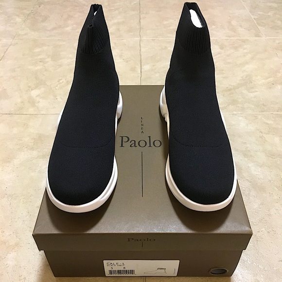 NWOB Linea Paolo Gale - L Sock Sneaker, Size 9 - Picture 2 of 6